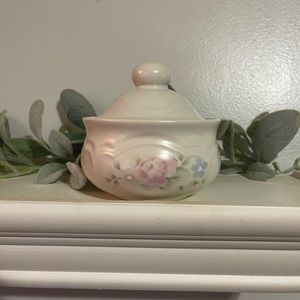 Pfaltzgraff tea rose sugar bowl
